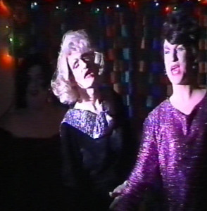 Jas Morgan and Naomi Woods in James Fowler's 1995 doc KINGSTON IS BURNING.